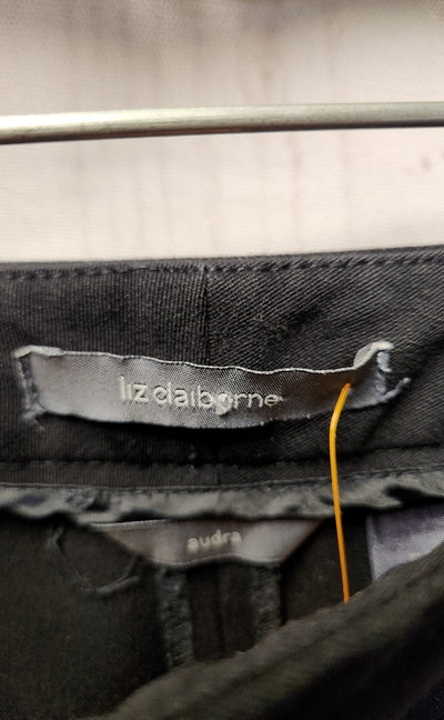 Liz Claiborne Women's Size 4 Petite Black Pants Audra