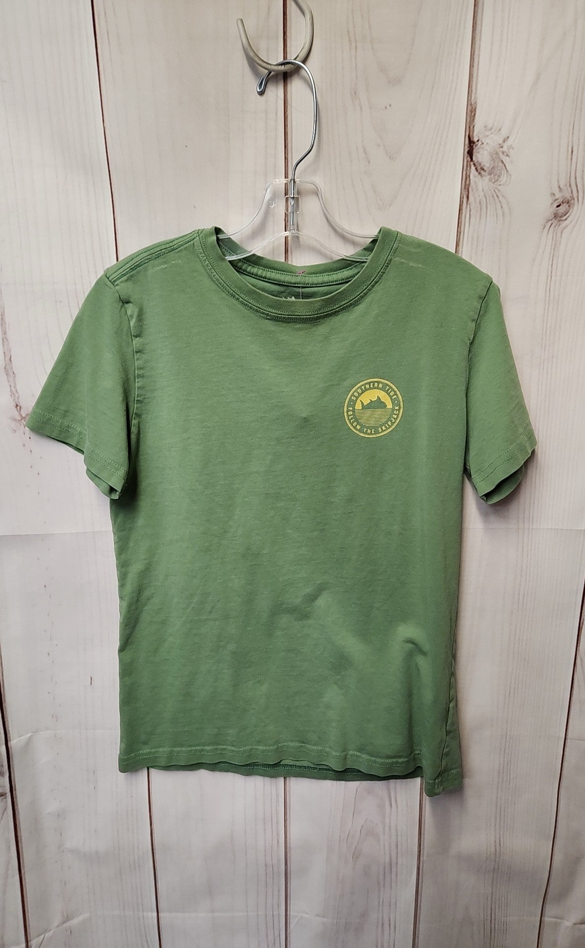 Southern Tide Boy's Size 8/10 Green Shirt