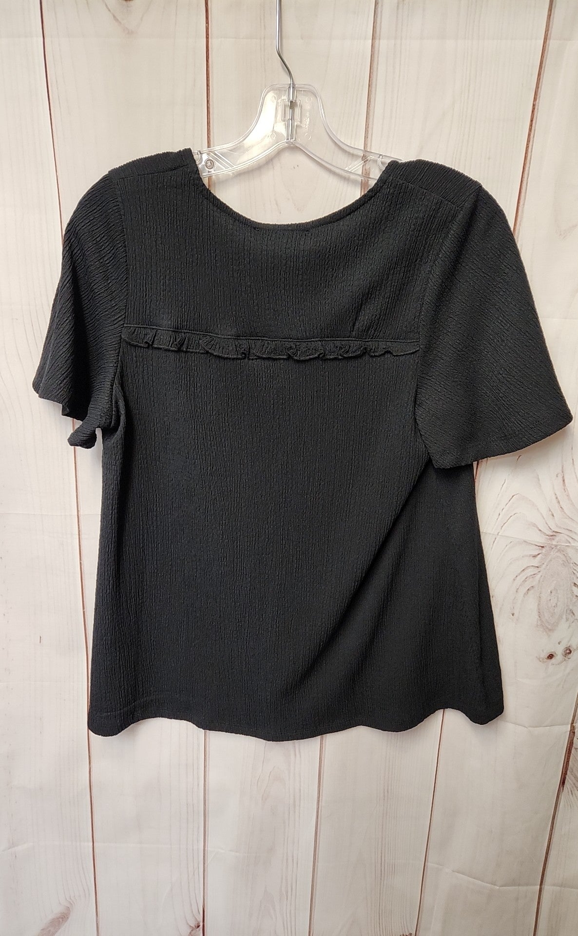DG2 Women's Size XS Black Short Sleeve Top
