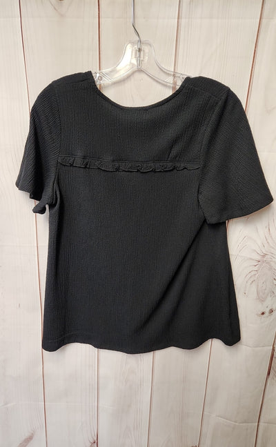 DG2 Women's Size XS Black Short Sleeve Top