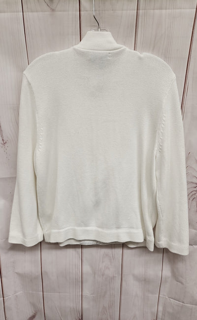 Ralph Lauren Women's Size XL White Cardigan