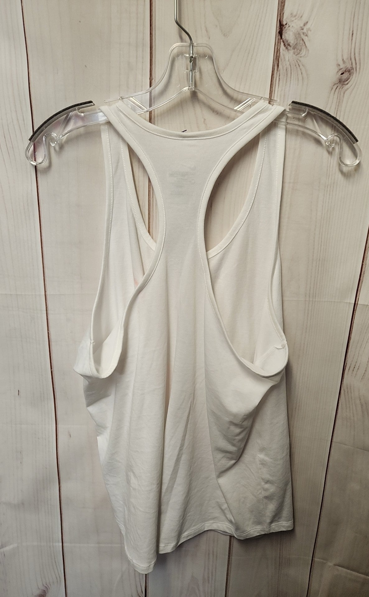 Nike Women's Size XL White Sleeveless Top