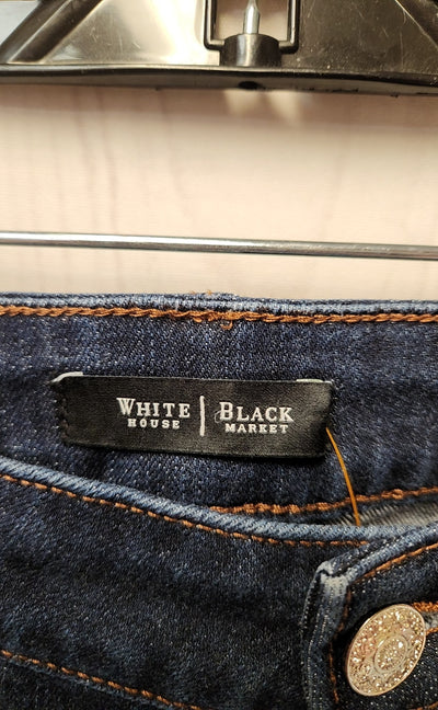 White House Black Market Women's Size 30 (9-10) Blue Jeans Skinny Flare