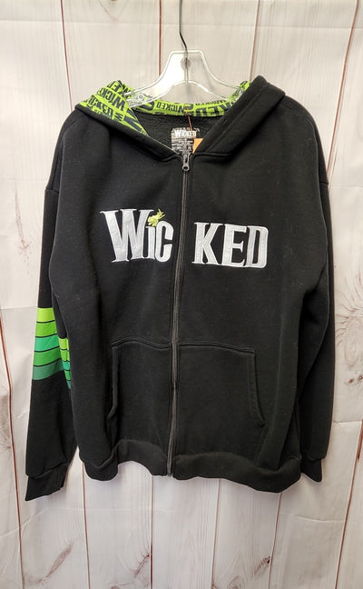 Wicked the Musical Women's Size XL Black Full Zip Hoodie