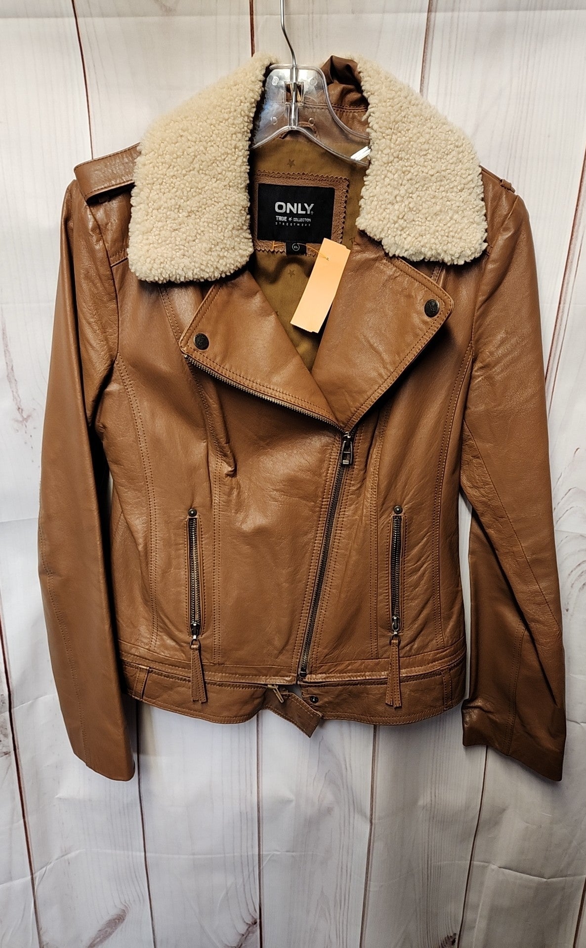 Only Women's Size XL Brown Jacket