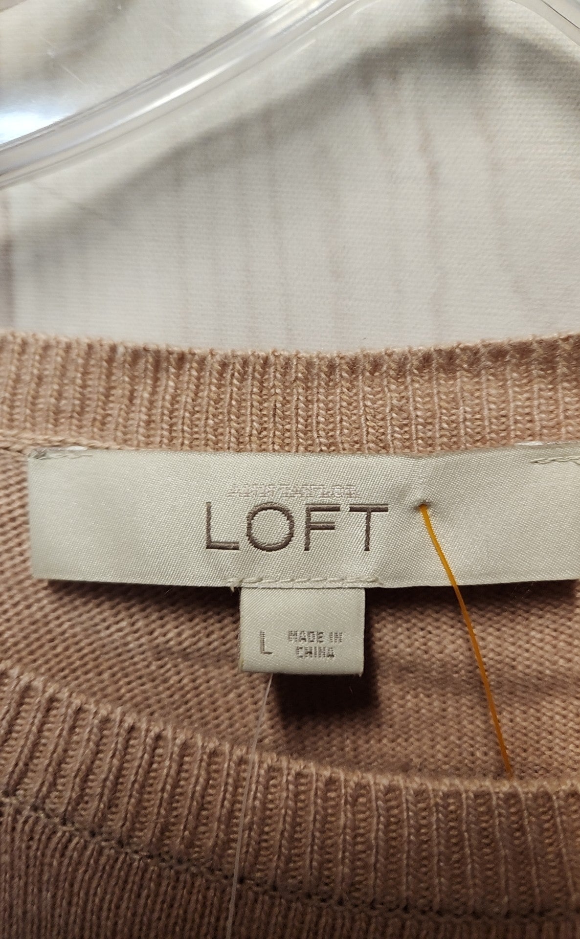 NWT Loft Women's Size L Beige Sweater