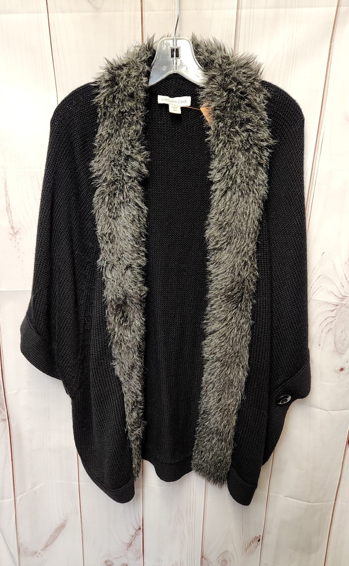 Coldwater Creek Women's Size M/L Black Cardigan