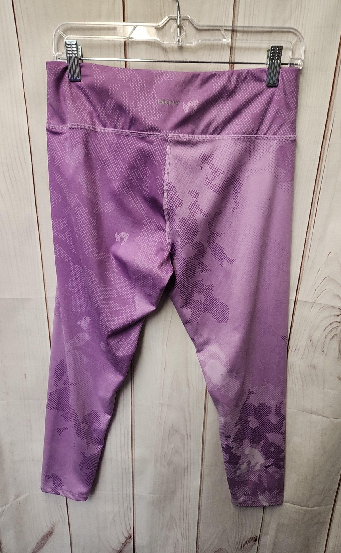 DKNY Women's Size L Purple Leggings