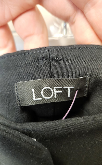 Loft Women's Size 0 Black Pants Marisa Skinny