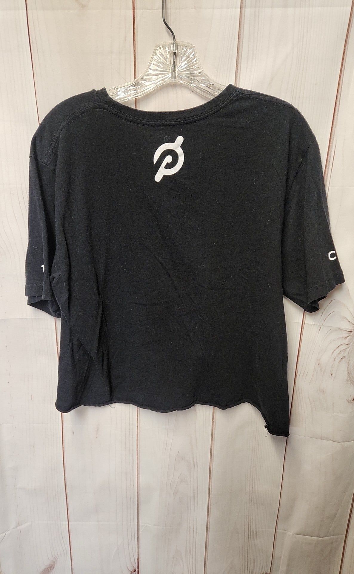 Peloton Women's Size XL Black Short Sleeve Top