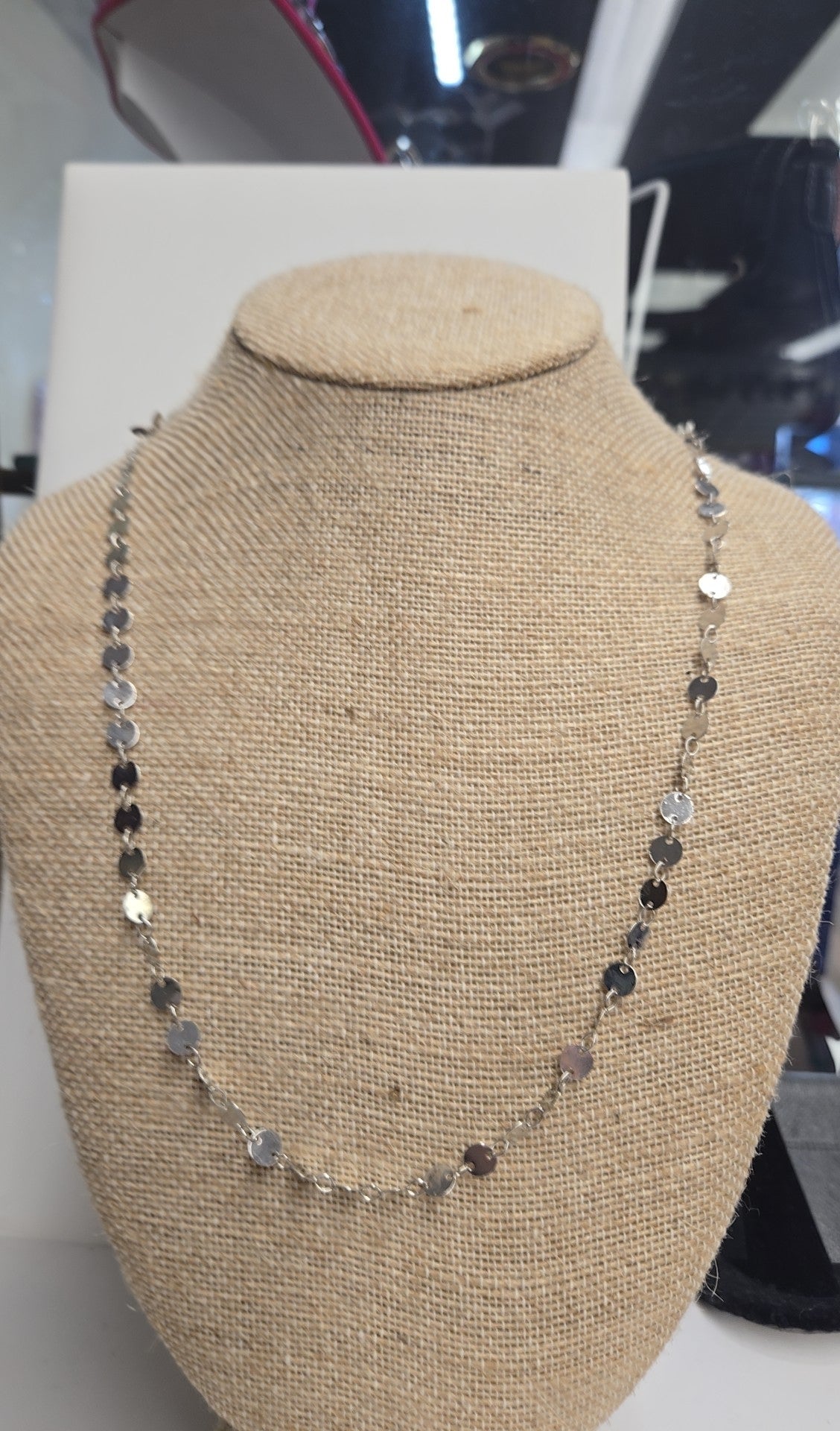 Mia & Tess Silver Necklace