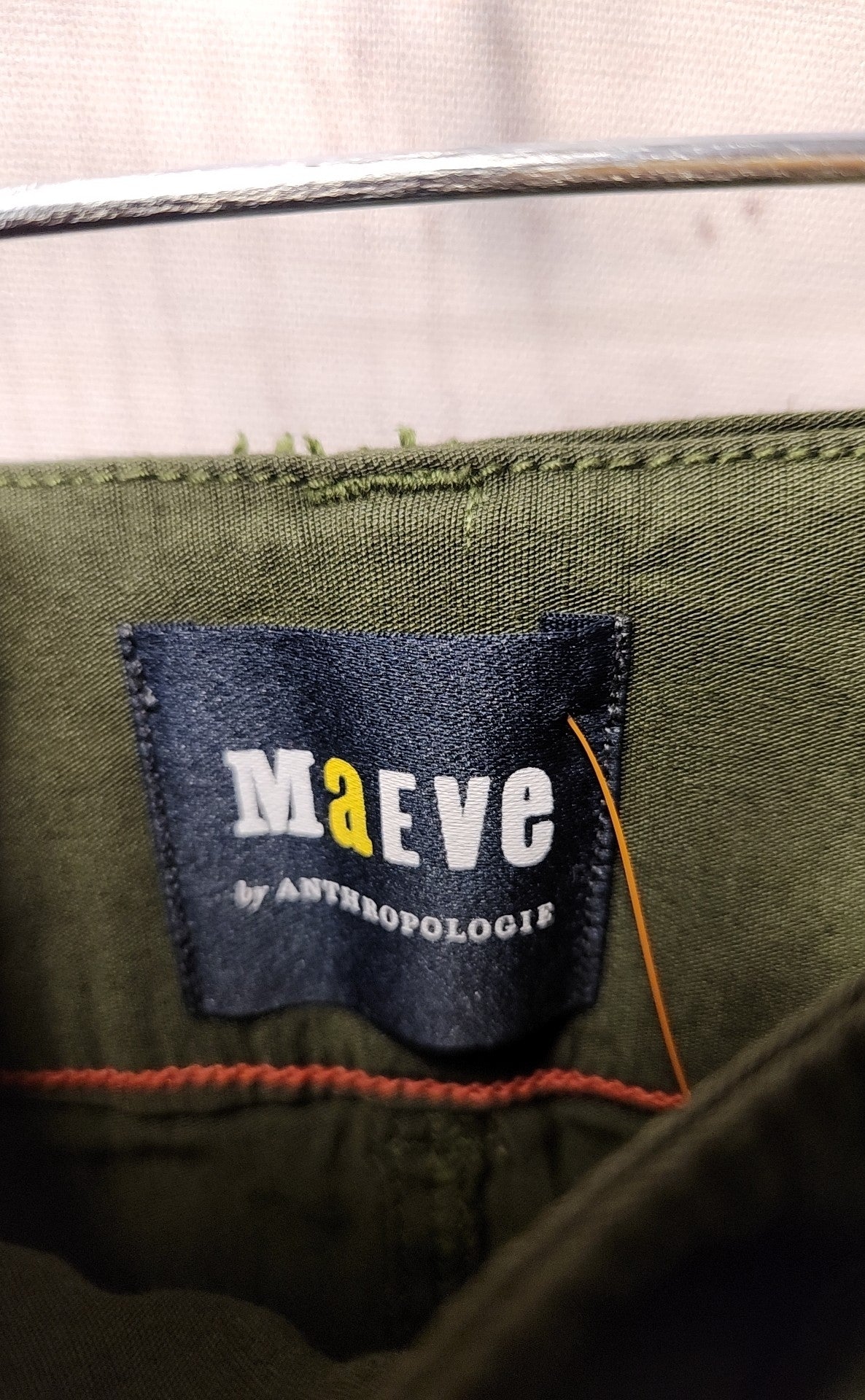 Maeve Anthropologie Women's Size 27 (3-4) Green Pants The Collette