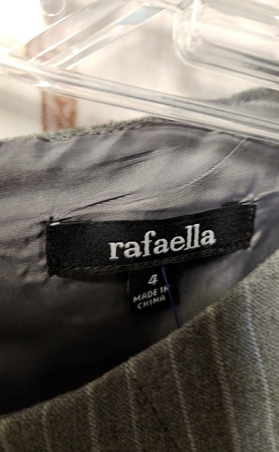 Rafaella Women's Size 4 Gray Dress