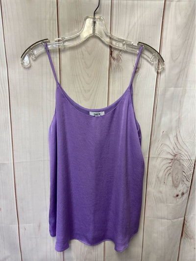 Bar III Women's Size M Purple Sleeveless Top