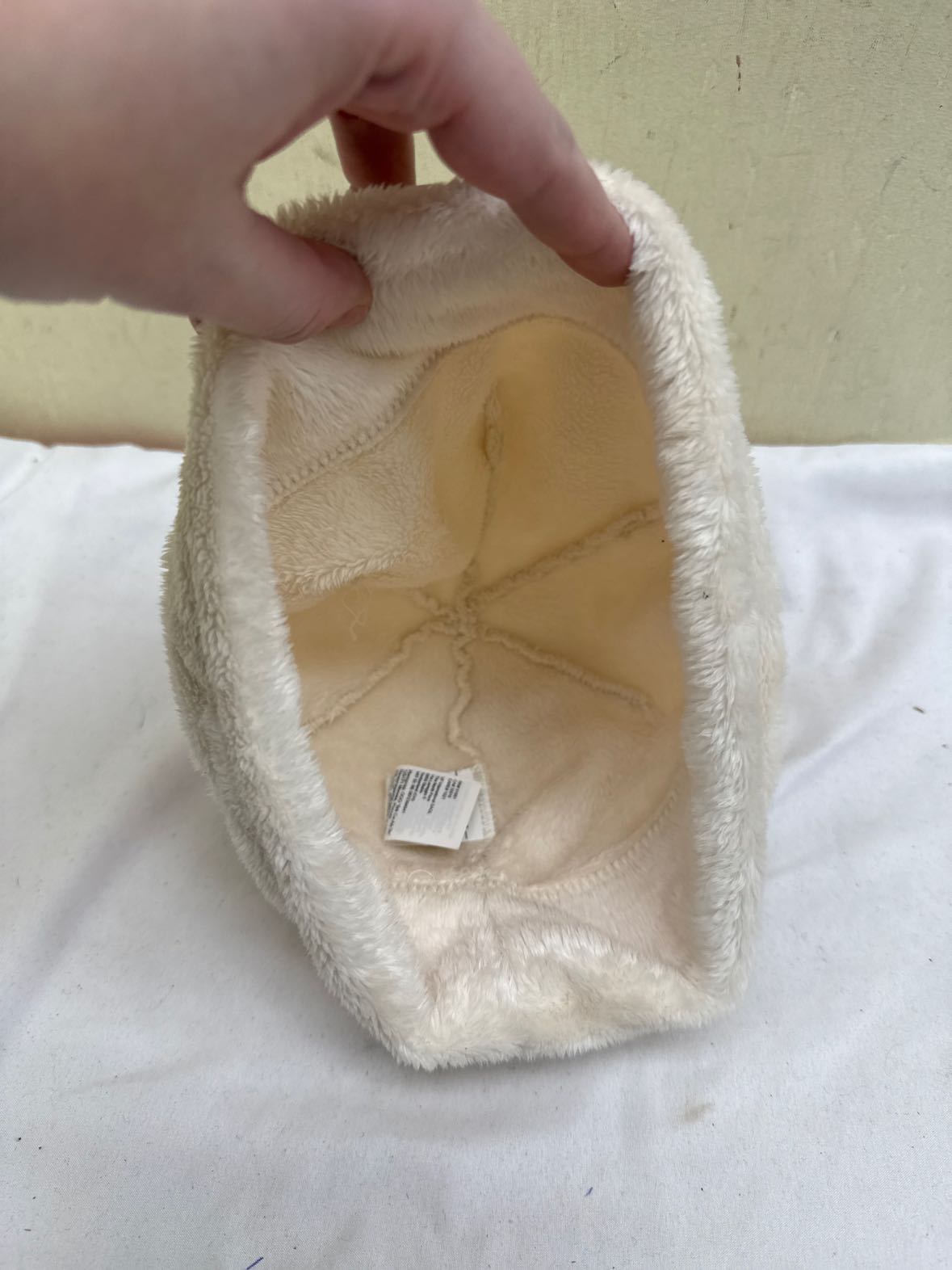 North Face Size S/M White Hat