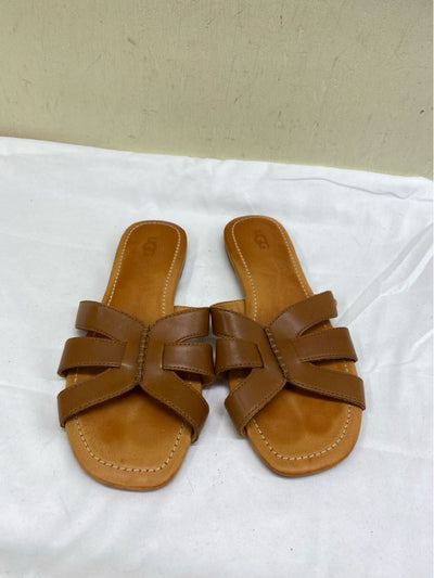 Ugg Women's Size 9 Brown Leather Sandals
