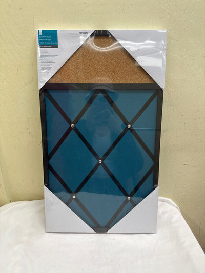 NIB Cork Memo Board Wall Decoration