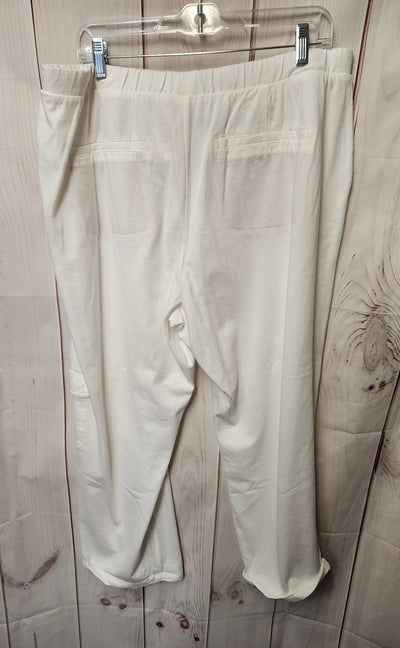 NWT J Jill Women's Size XL White Pants