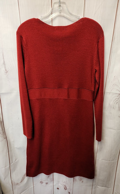 NWT Tahari Women's Size M Red Knit Dress