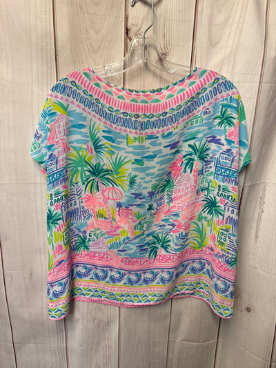 Lilly Pulitzer Women's Size XS Multi-Color Short Sleeve Top