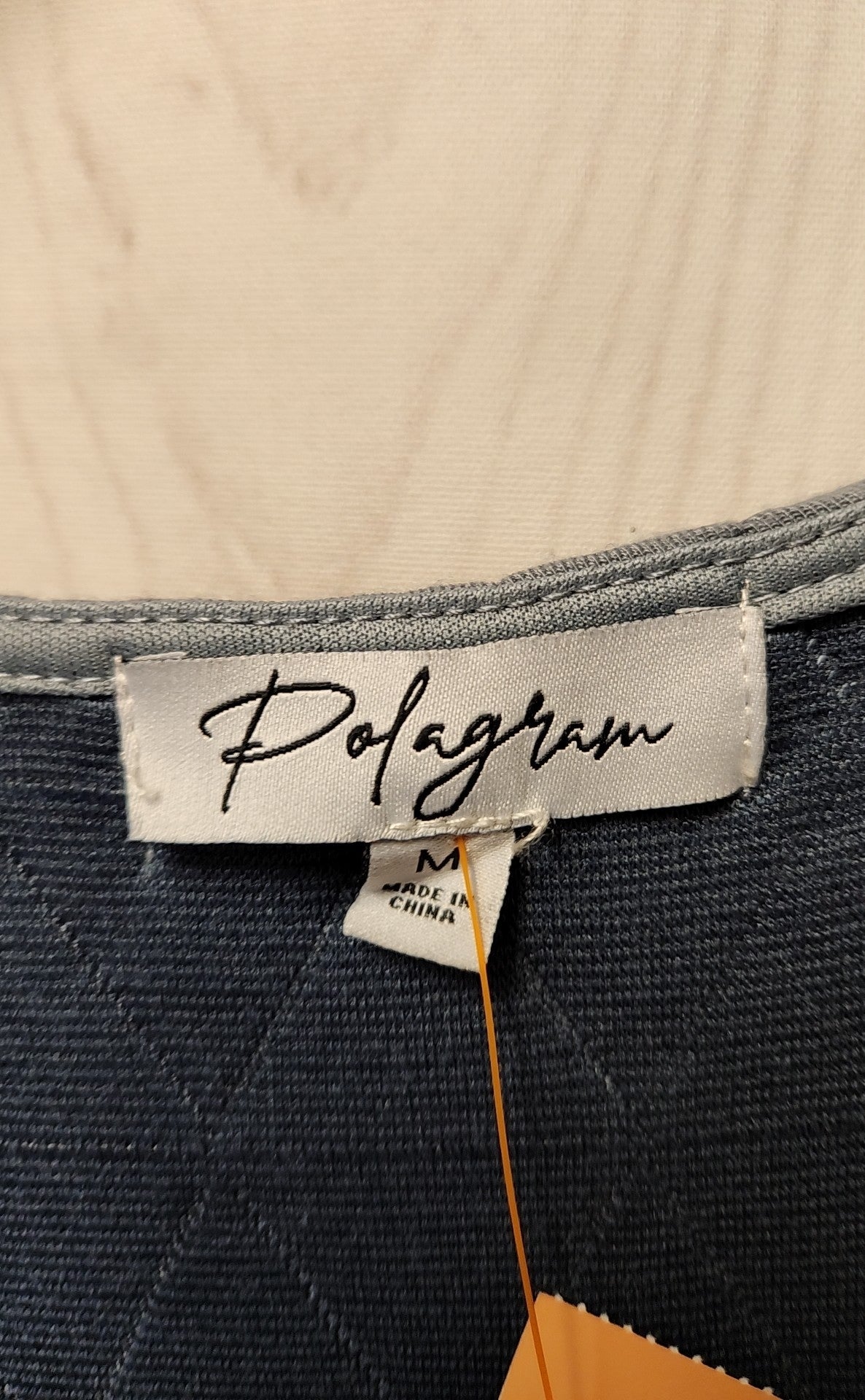 Polagram Women's Size M Blue Quilted Dress