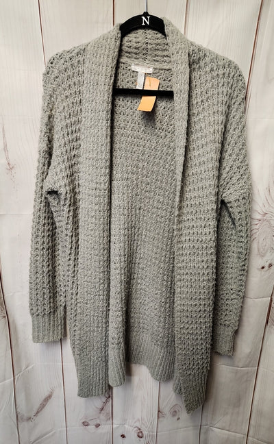 Leith Women's Size S Gray Cardigan