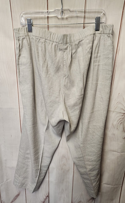 J Jill Women's Size L Gray Pants