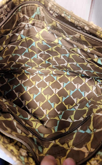 Vera Bradley Green Purse Bag