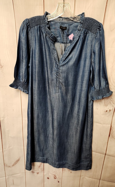 NWT Talbots Women's Size M Blue Dress