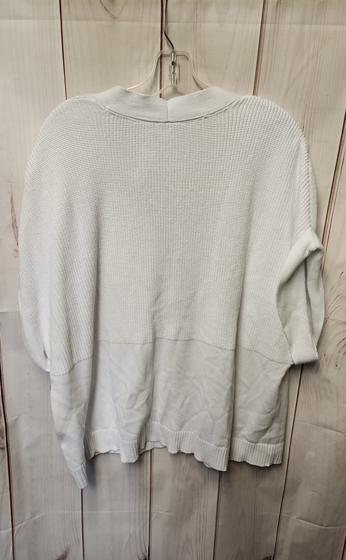 J Jill Women's Size L White Cardigan