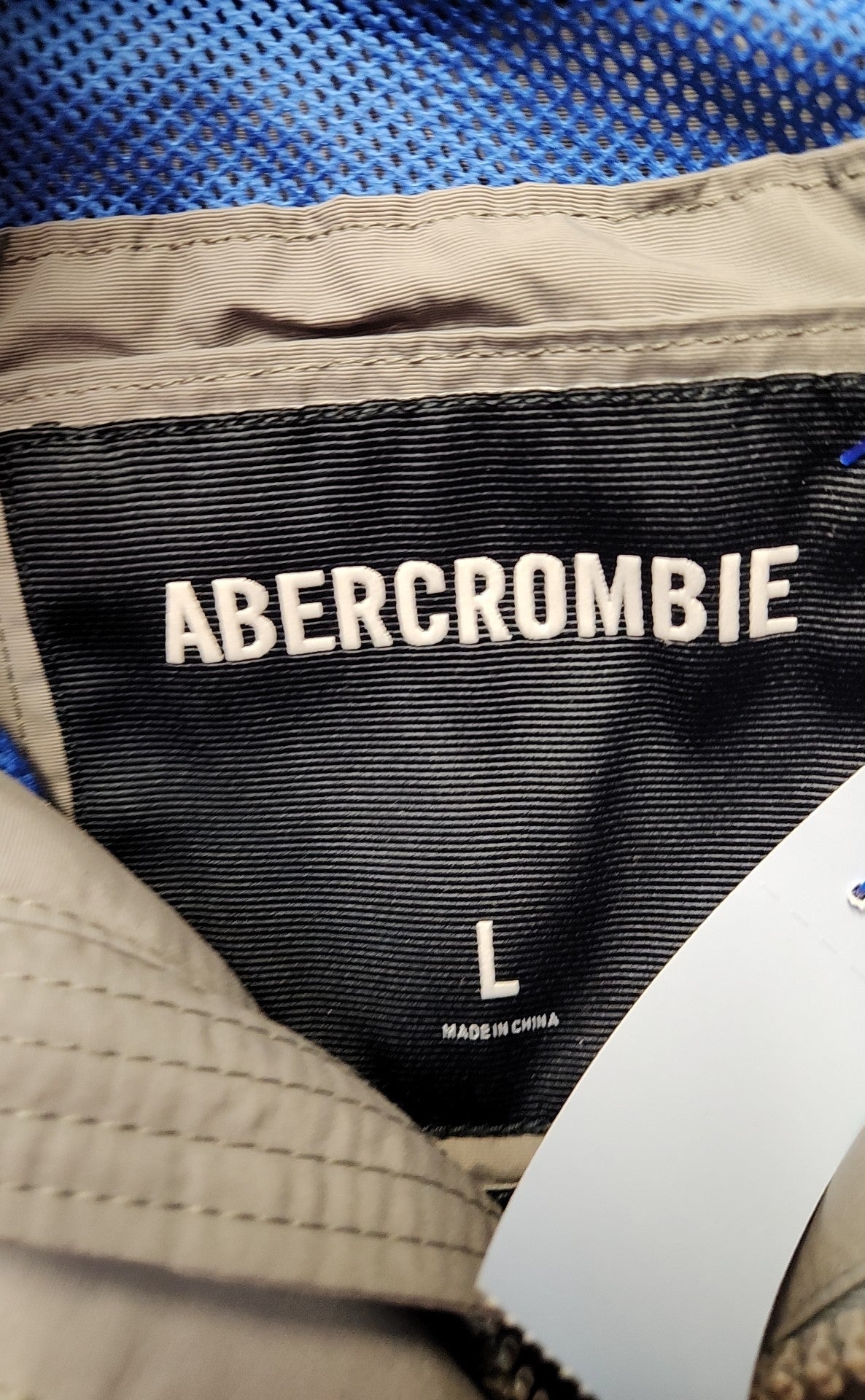 Abercrombie & Fitch Men's Size L Gray Jacket