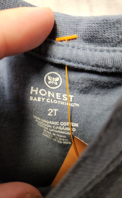 Honest Boy's Size 2 Blue Shirt
