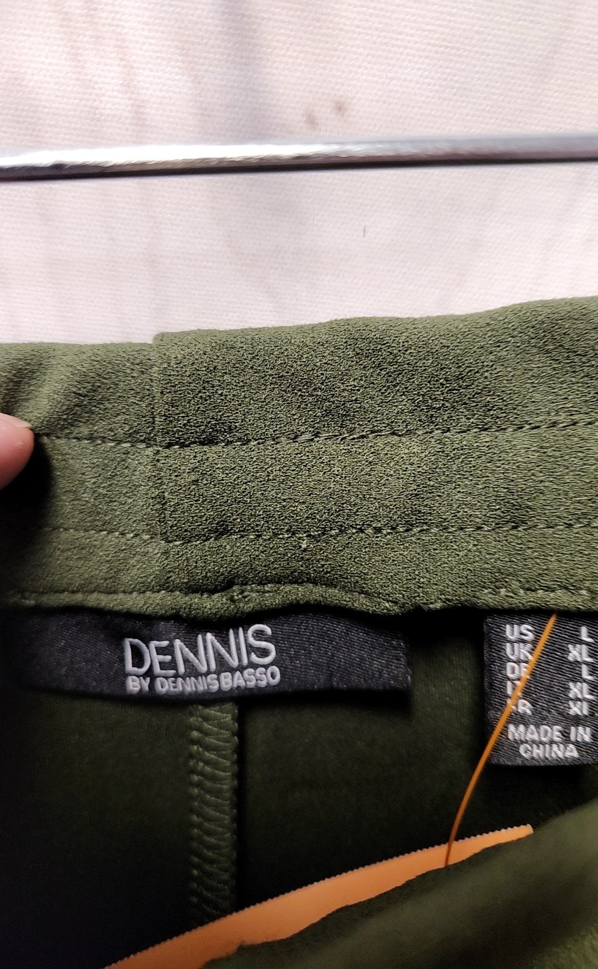 Dennis Basso Women's Size L Green Pants