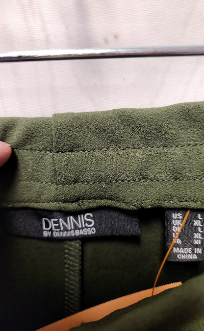 Dennis Basso Women's Size L Green Pants