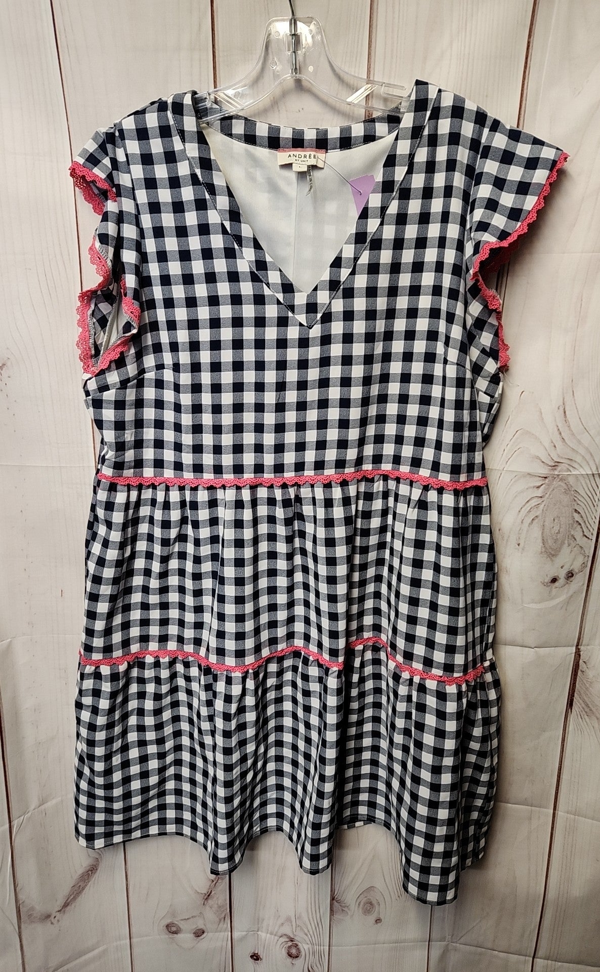 Andree Women's Size L Blue Dress