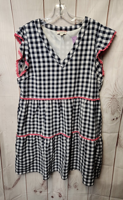 Andree Women's Size L Blue Dress