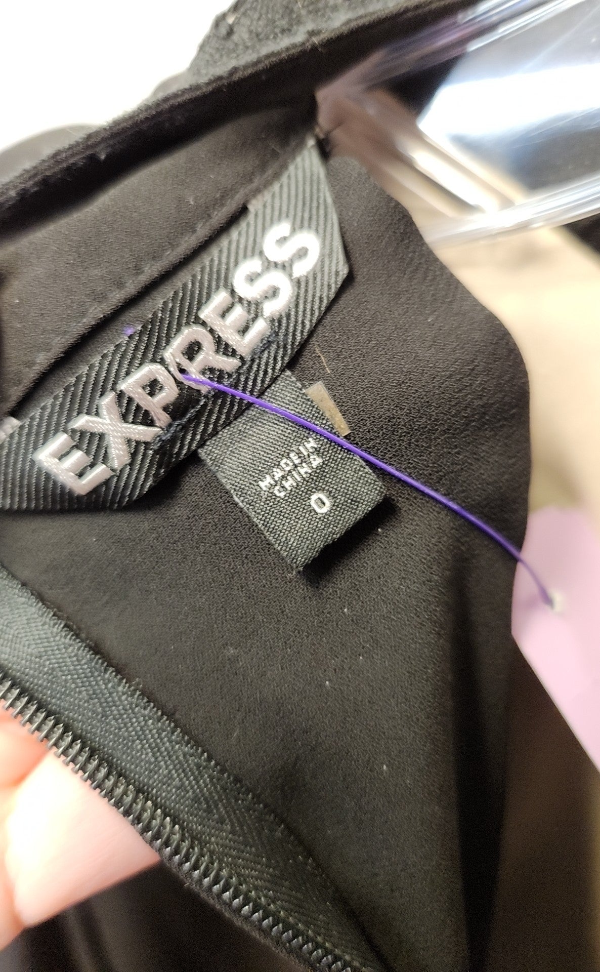 Express Women's Size 0 Black Dress