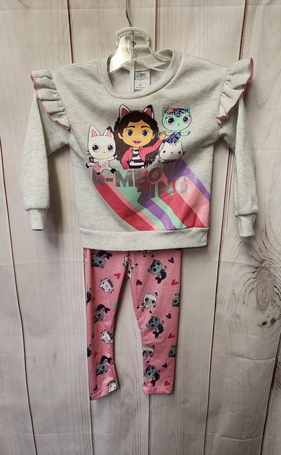 Gabby's Dollhouse Girl's Size 4 Gray Outfit