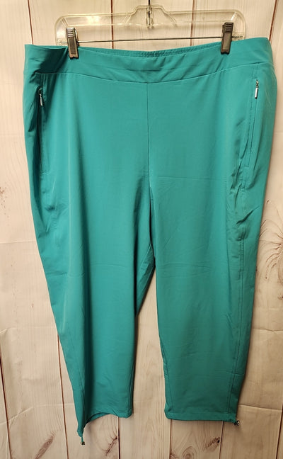 Chico's Women's Size 3 = US 16 Blue Pants