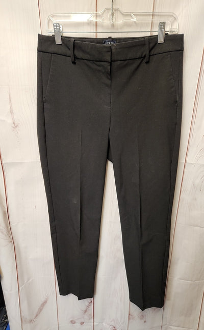 J Crew Women's Size 8 Black Pants Ruby Crop