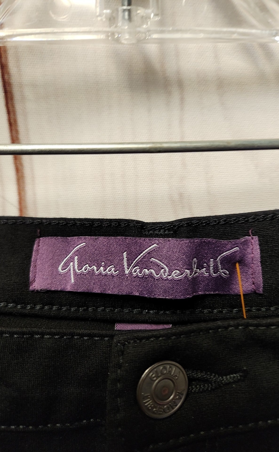 Gloria Vanderbilt Women's Size 12 Black Pants Amanda