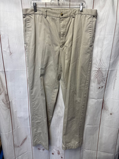 Haggar Men's Size 38x30 Beige Pants