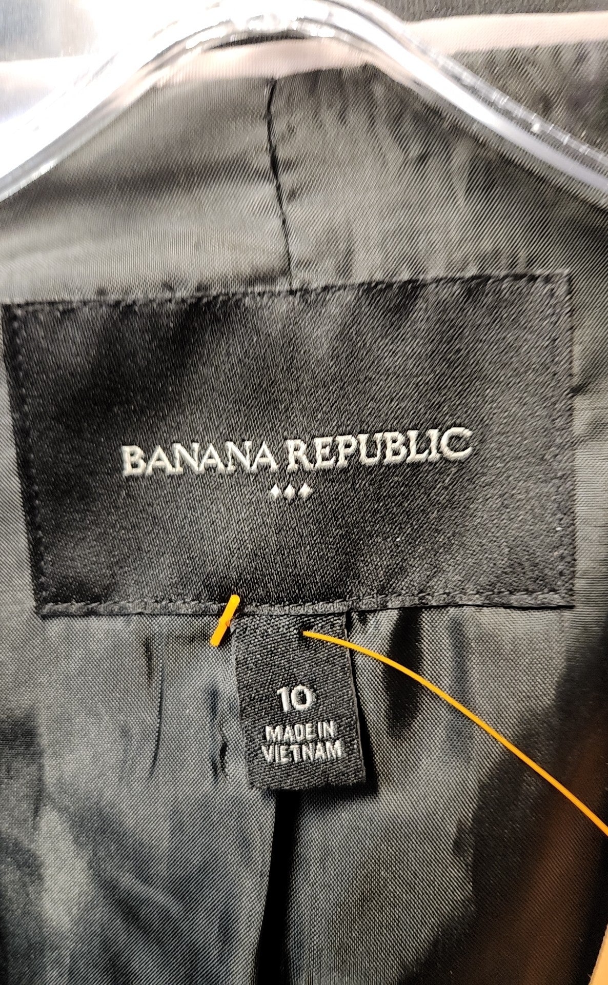 Banana Republic Women's Size 10 Black Blazer
