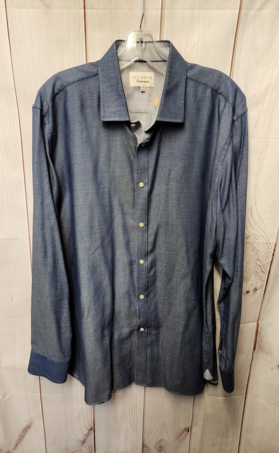 Ted Baker Men's Size XL Blue Shirt