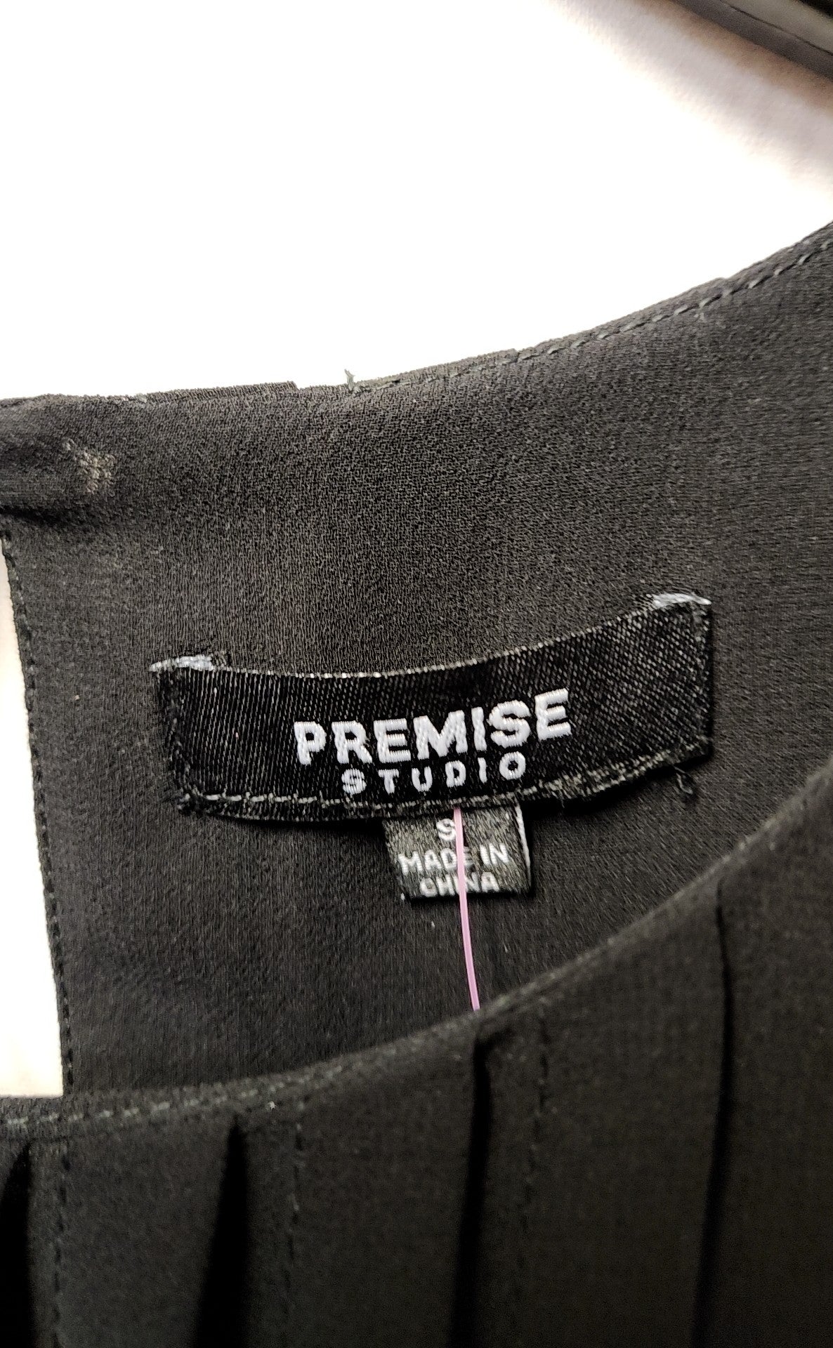 Premise Women's Size S Black Sleeveless Top