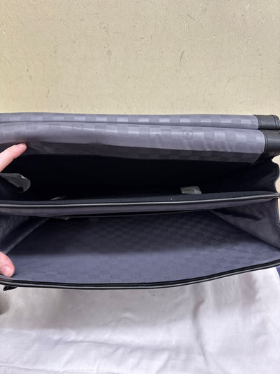NWT Samsonite Black Leather Briefcase