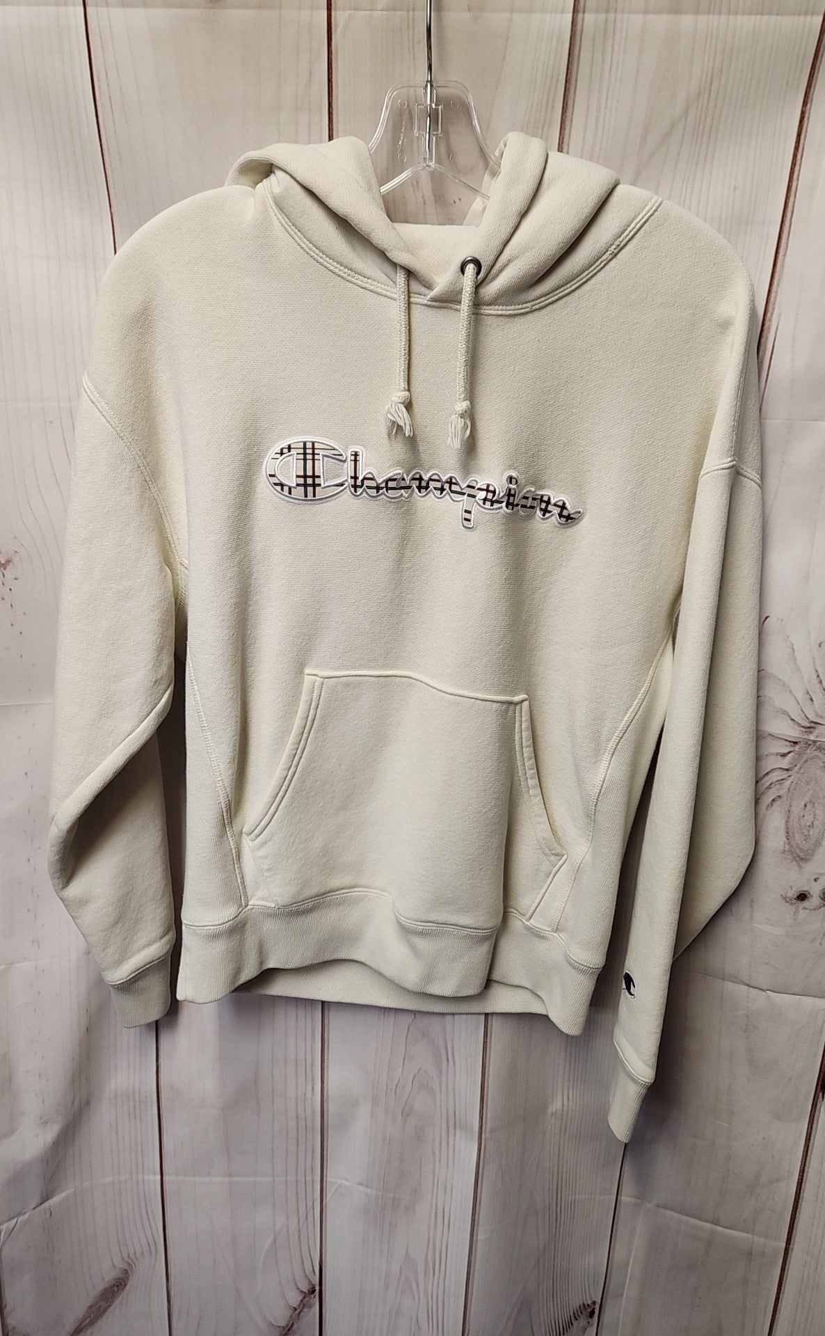 Champion Women's Size M White Hoodie
