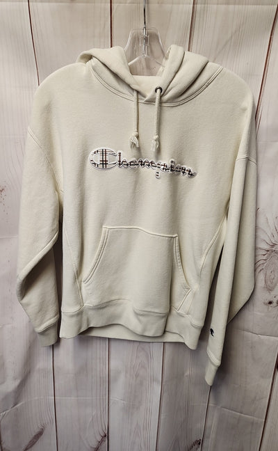 Champion Women's Size M White Hoodie
