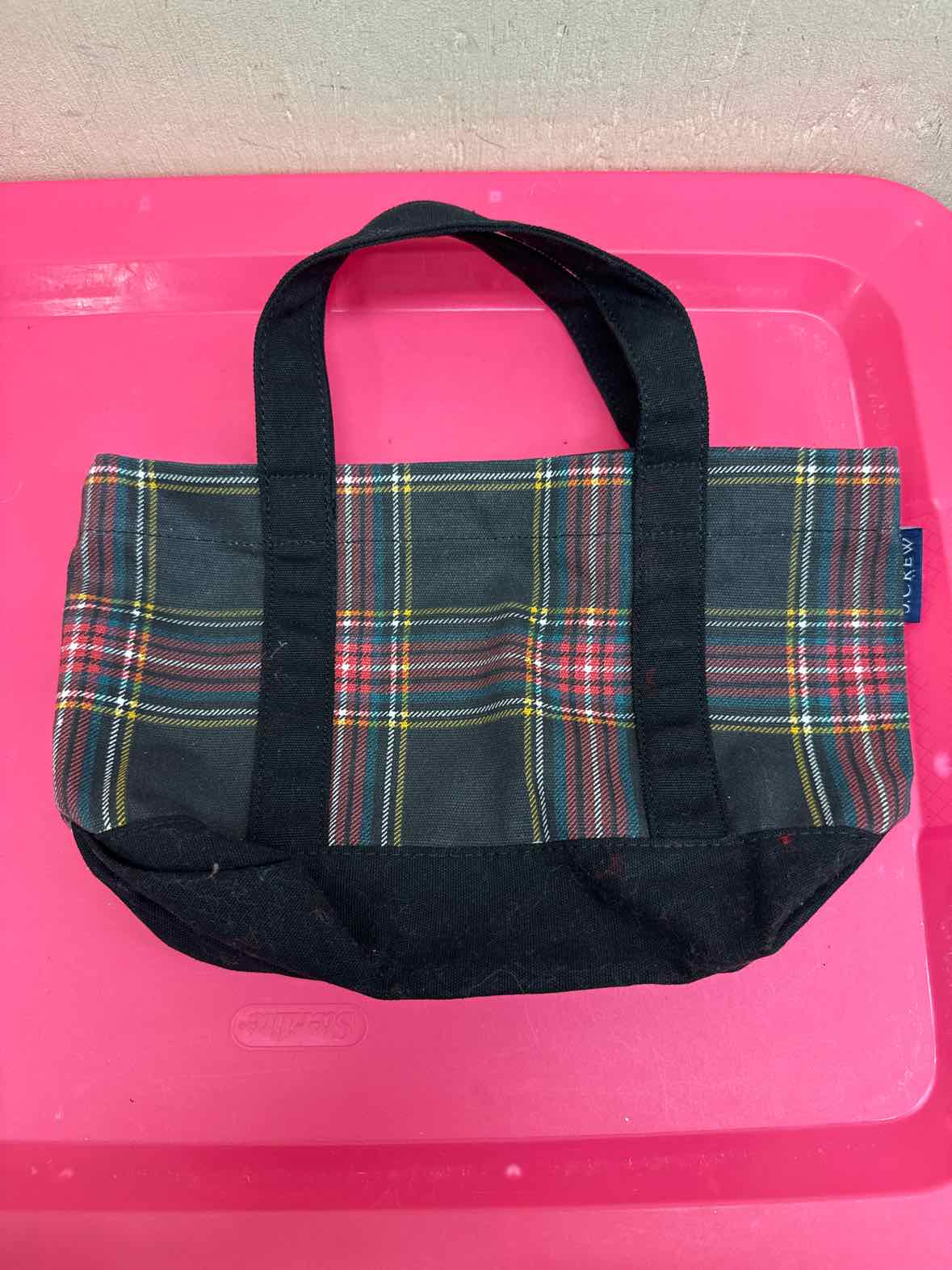 J Crew Black Tote Bag NWT