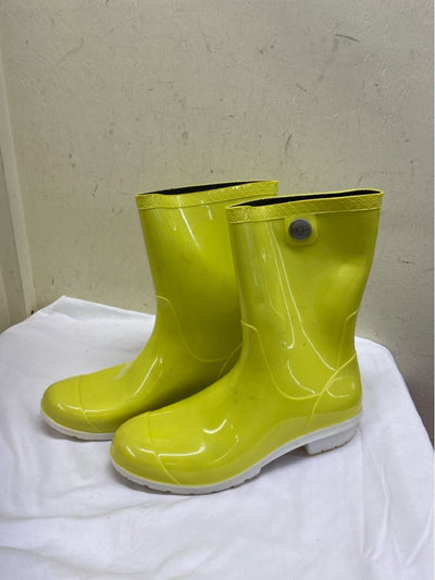 Ugg Women's Size 10 Yellow Rain Boots